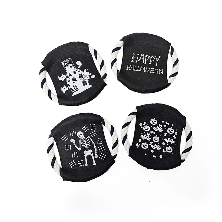 Mainan Aktiviti Cakera Tali Halloween Flying