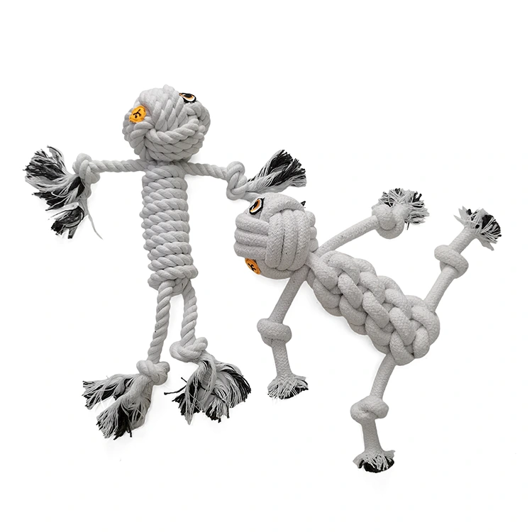 Mainan boneka tali kapas semulajadi
