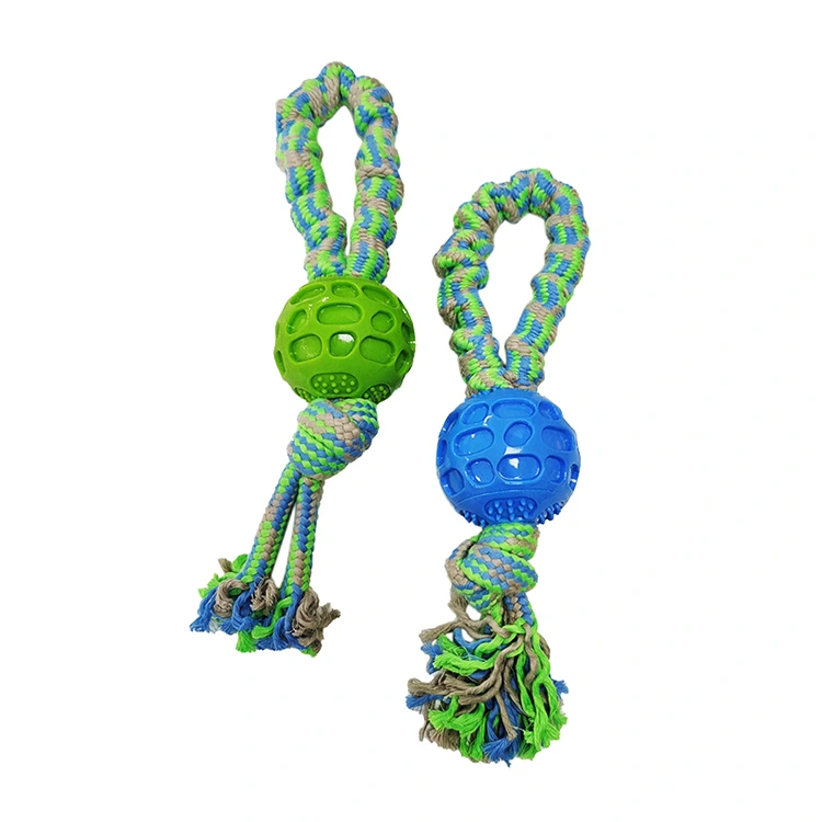 TPR Ball Elastic Rope Mainan untuk haiwan kesayangan